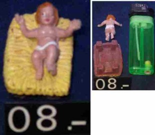 08 NIÑO JESUS CON CUNA RESINA